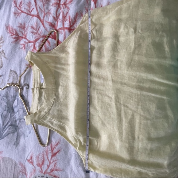 J Jill. Linen dress size M Not lined side pockets - Picture 2 of 13